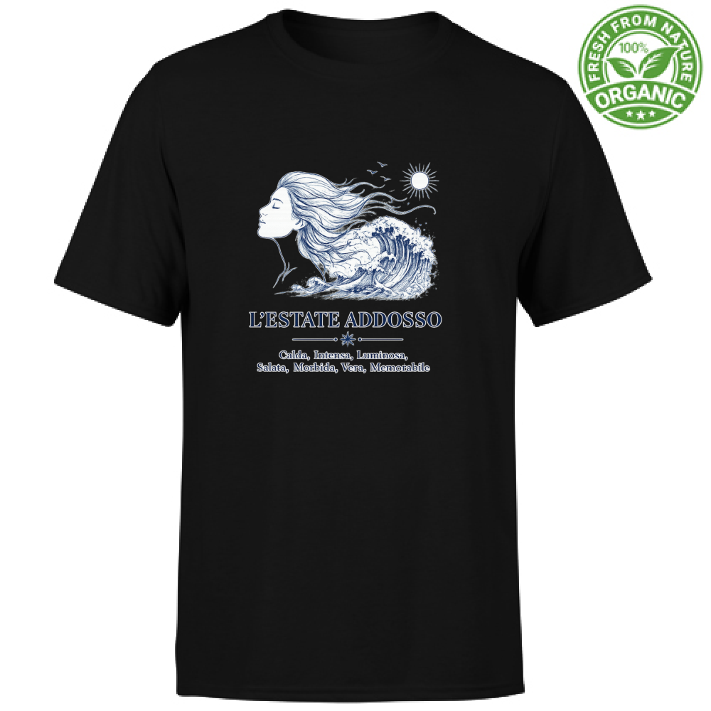 T-Shirt Unisex Organic Estate addosso
