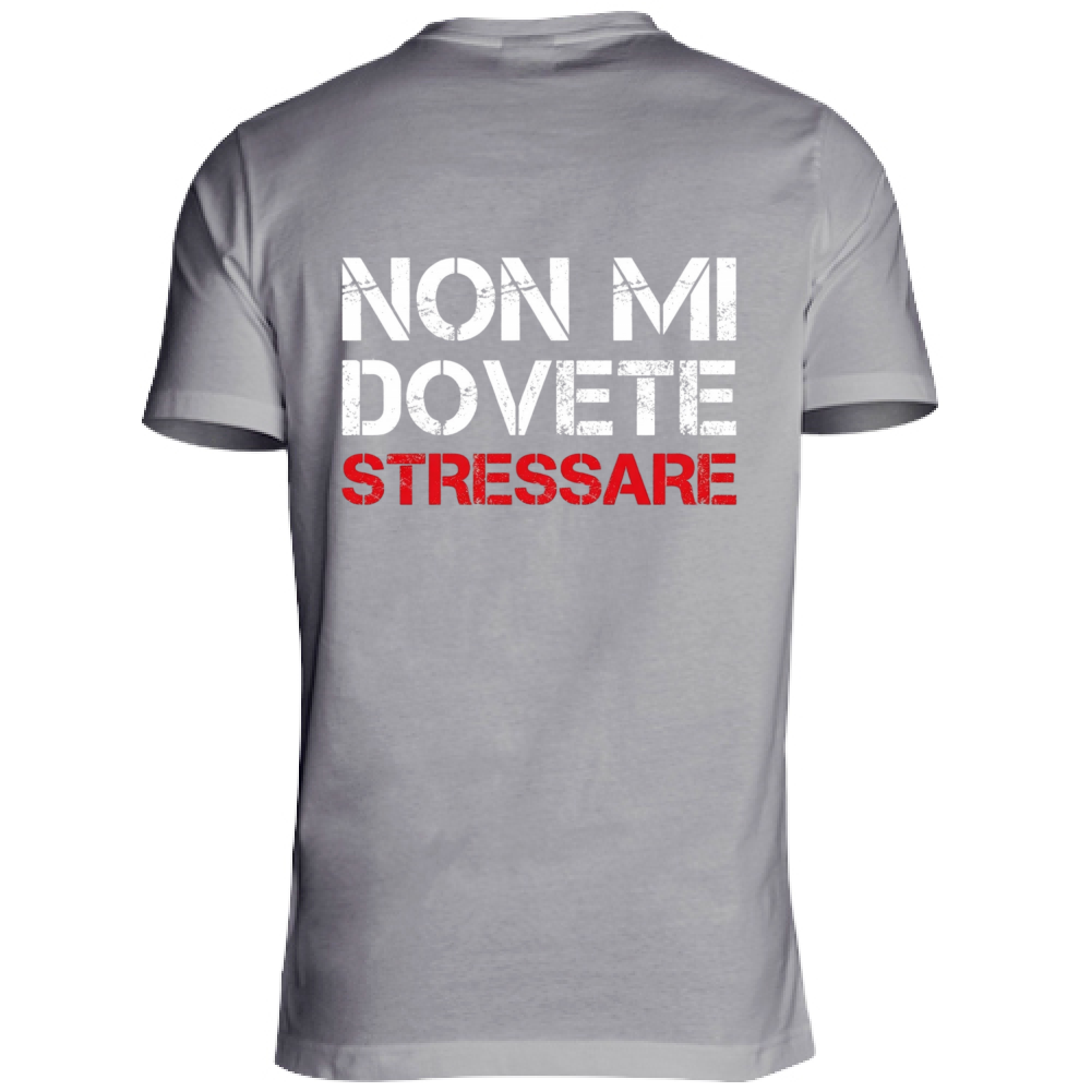 T-Shirt Unisex Scollo V NO STRESS