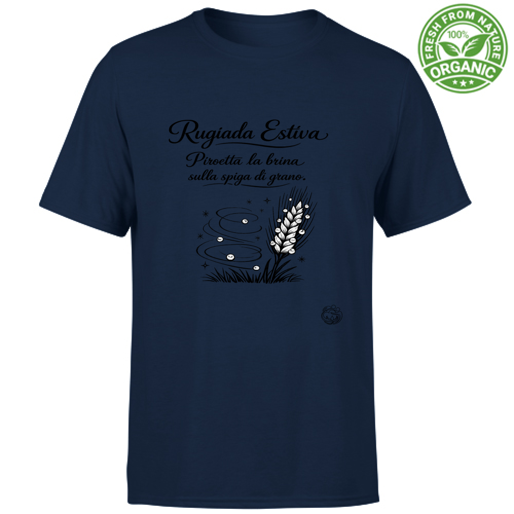 T-Shirt Unisex Organic Rugiada estiva