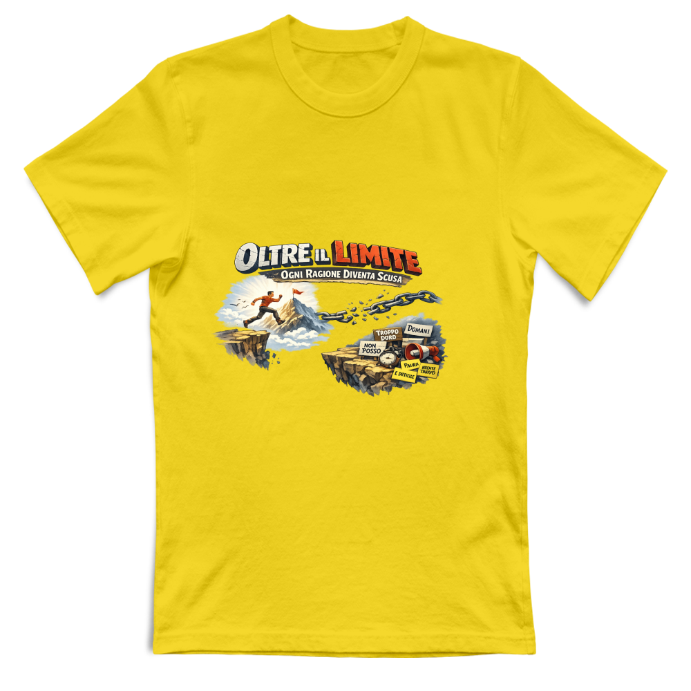 T-Shirt Bambino Oltre il limite