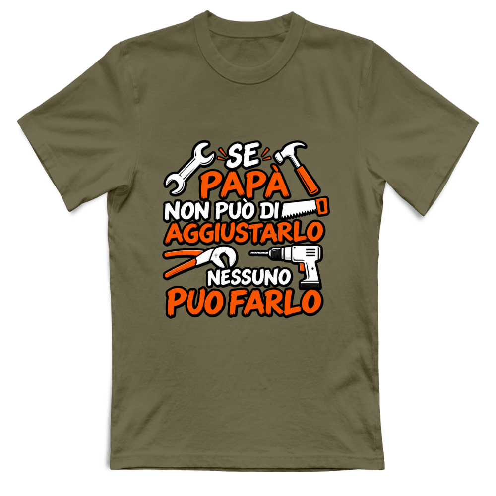 T-Shirt Bambino Se papà...