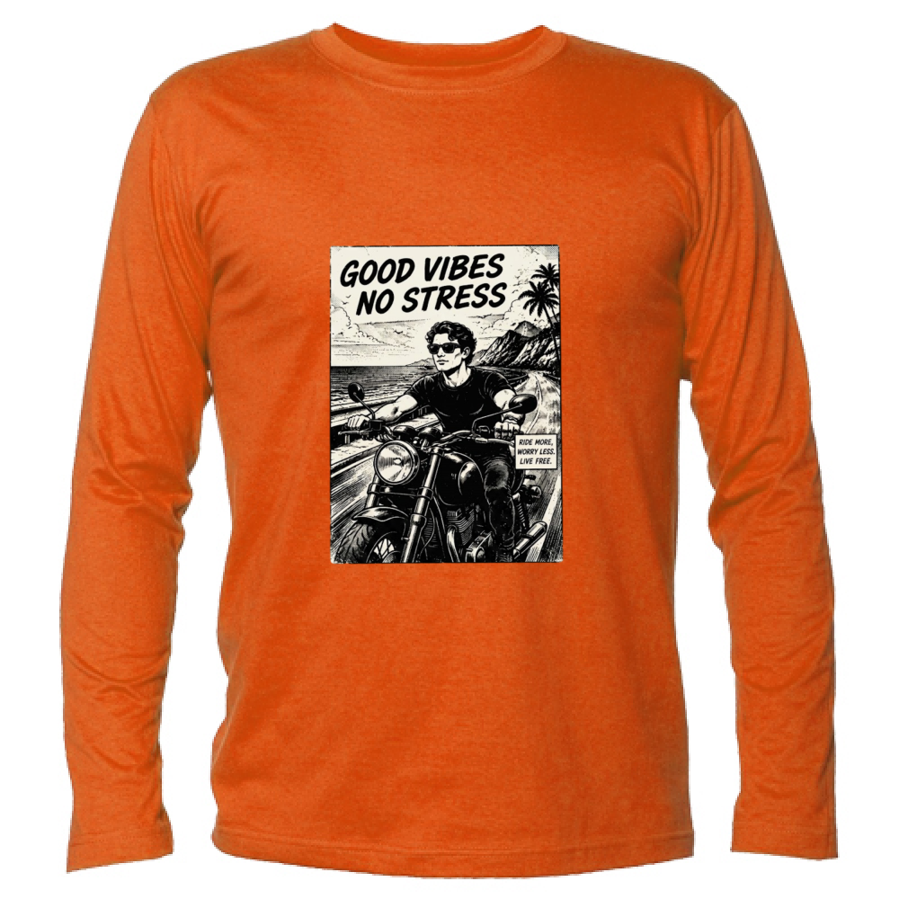 T-Shirt Unisex Manica Lunga Good Vibes