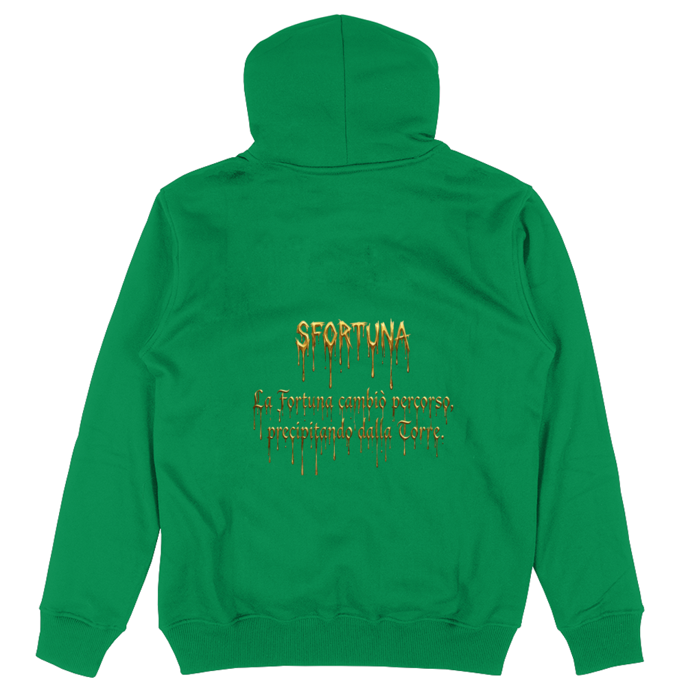 Felpa Unisex con Cappuccio Sfortuna