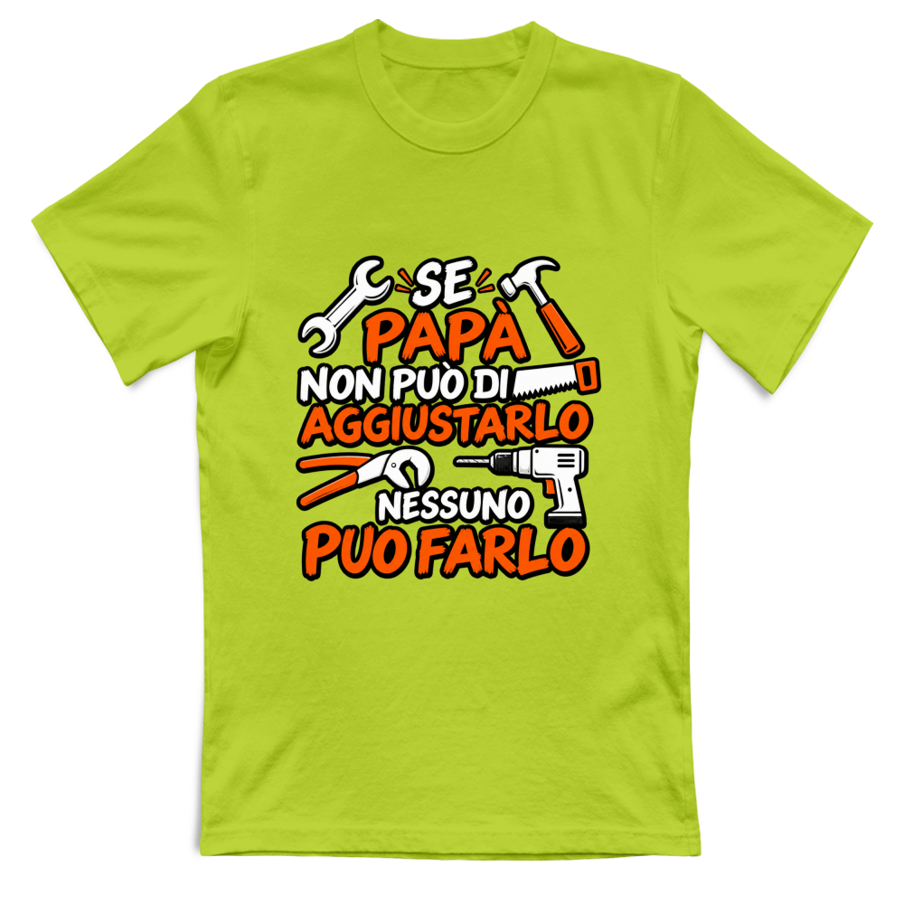 T-Shirt Bambino Se papà...