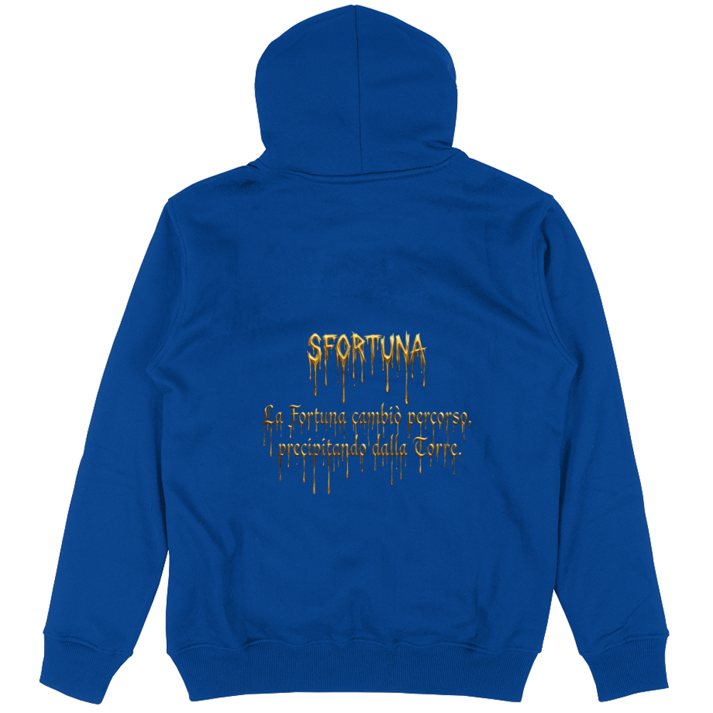 Felpa Unisex con Cappuccio Sfortuna