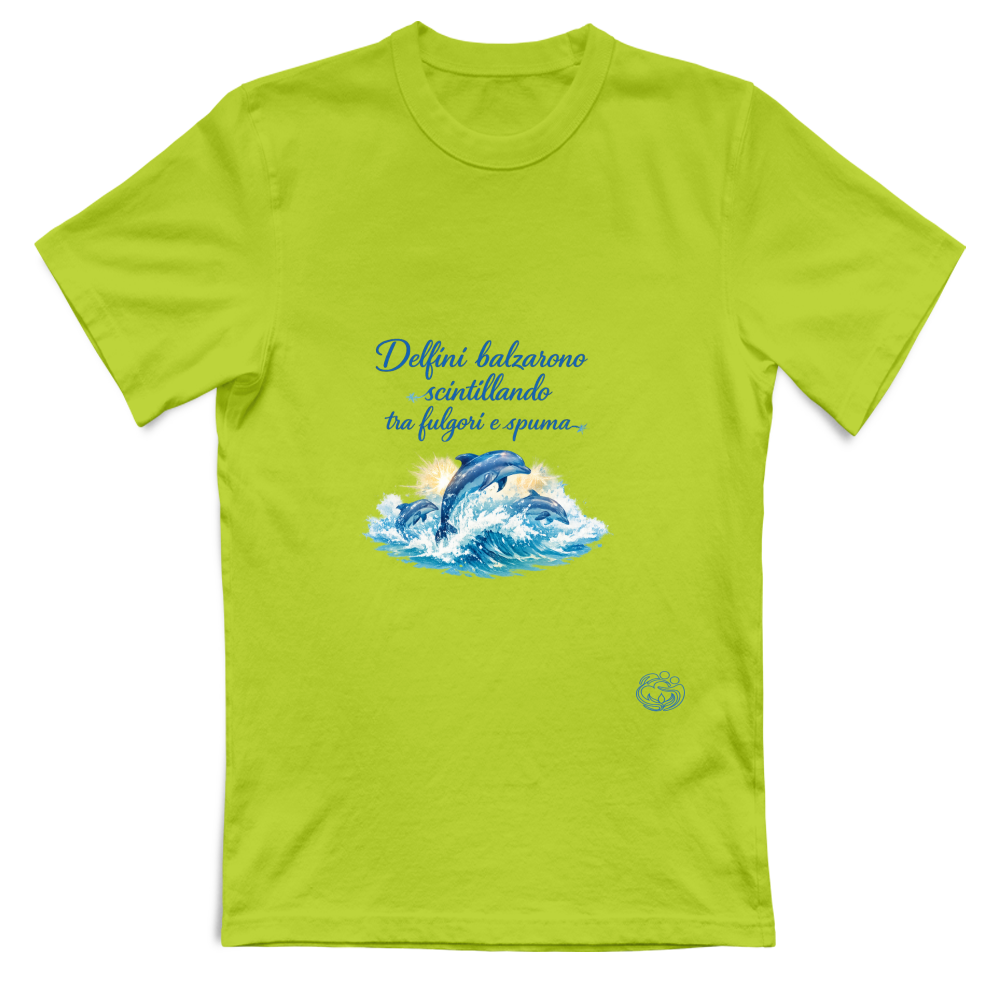 T-Shirt Bambino Delfini
