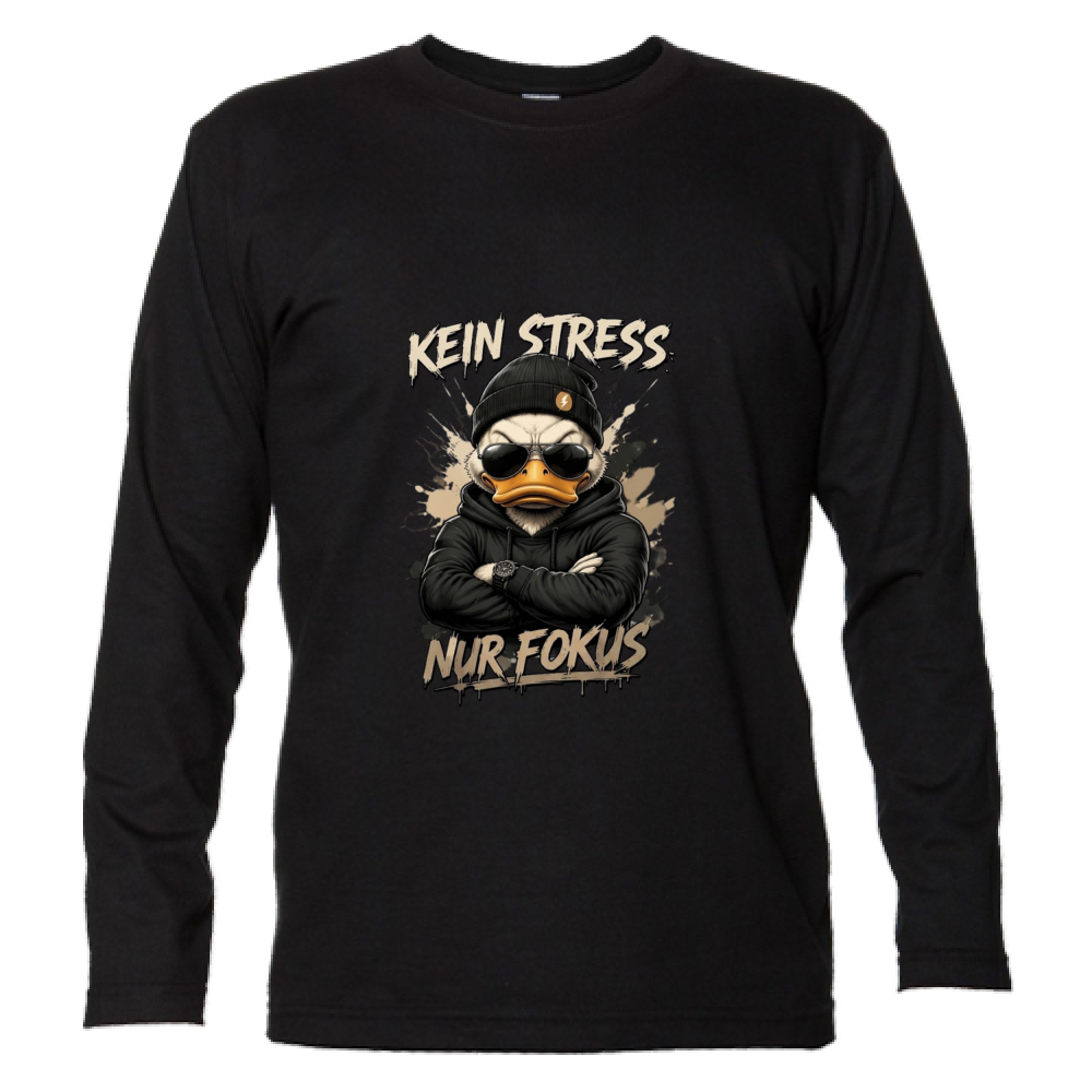 T-Shirt Unisex Manica Lunga Kein Stress
