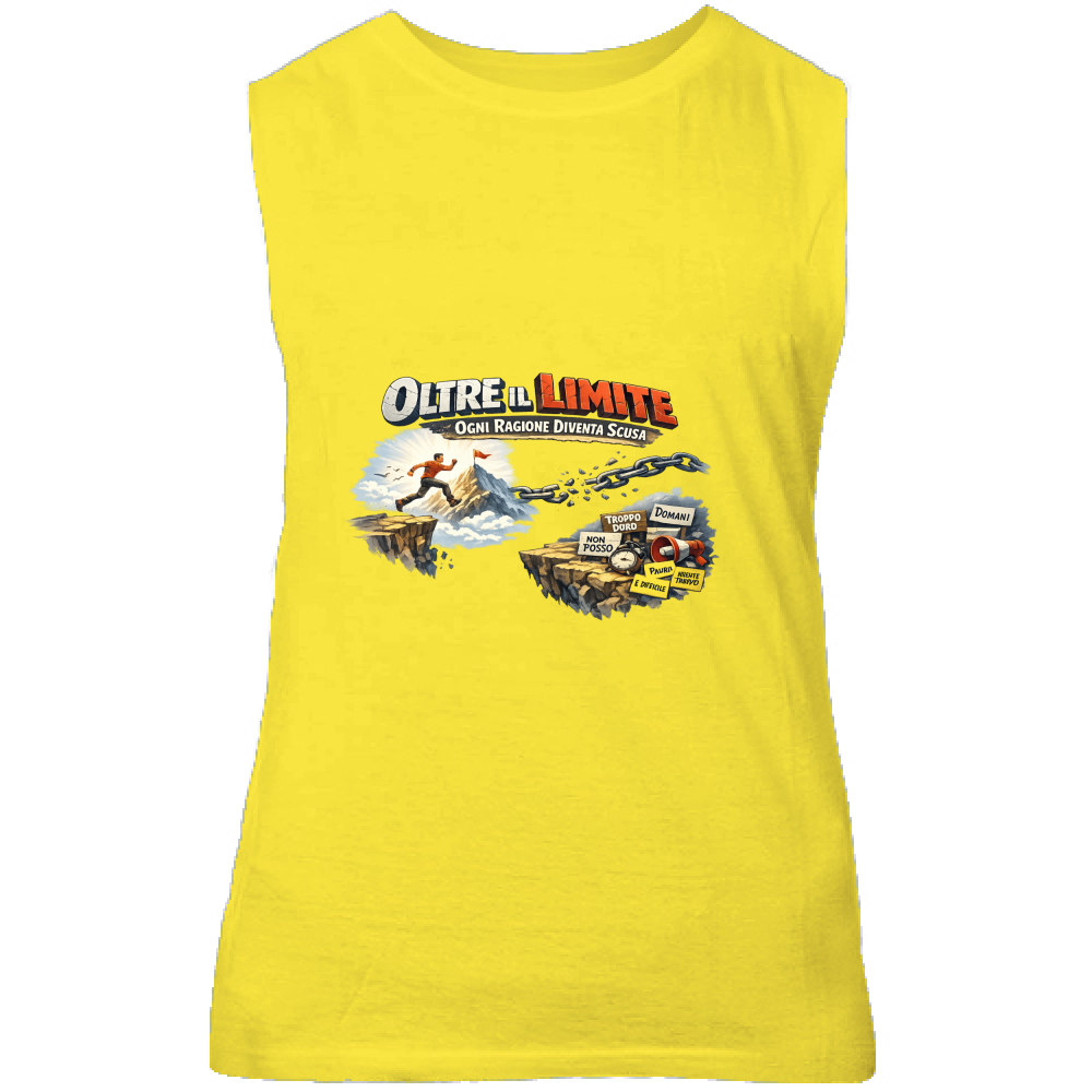 Canotta Unisex Oltre il limite