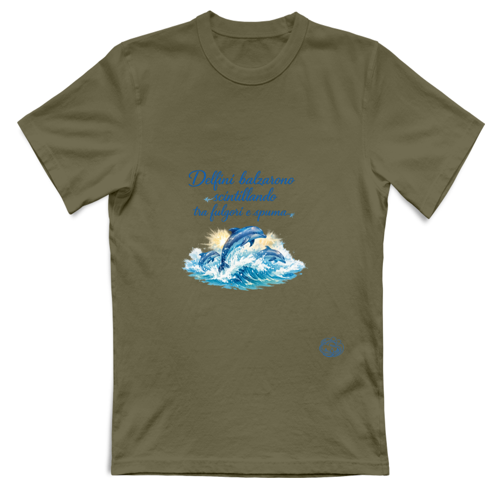 T-Shirt Bambino Delfini