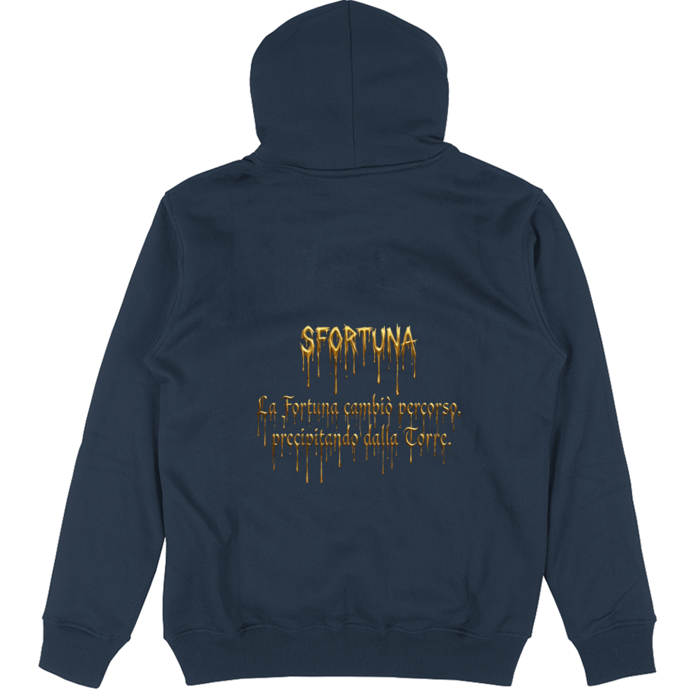 Felpa Unisex con Cappuccio Sfortuna
