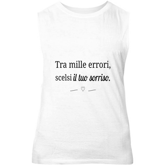 Canotta Unisex Tra mille errori