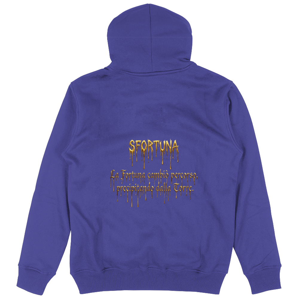 Felpa Unisex con Cappuccio Sfortuna