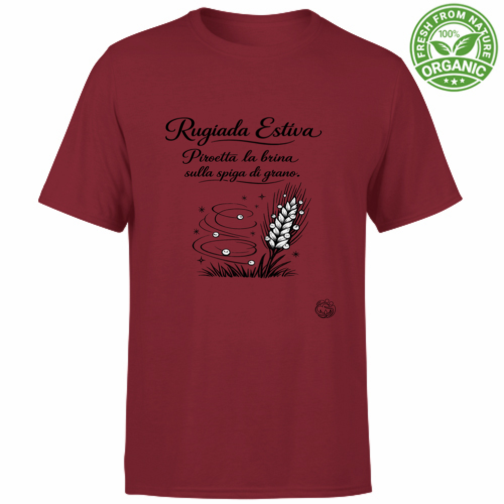 T-Shirt Unisex Organic Rugiada estiva