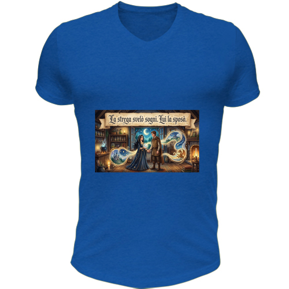T-Shirt Unisex Scollo V Strega