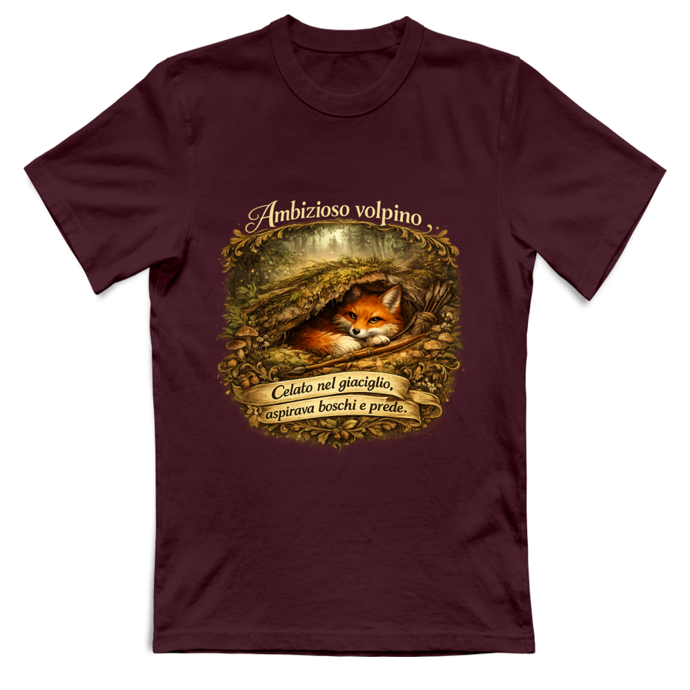 T-Shirt Unisex Ambizioso volpino