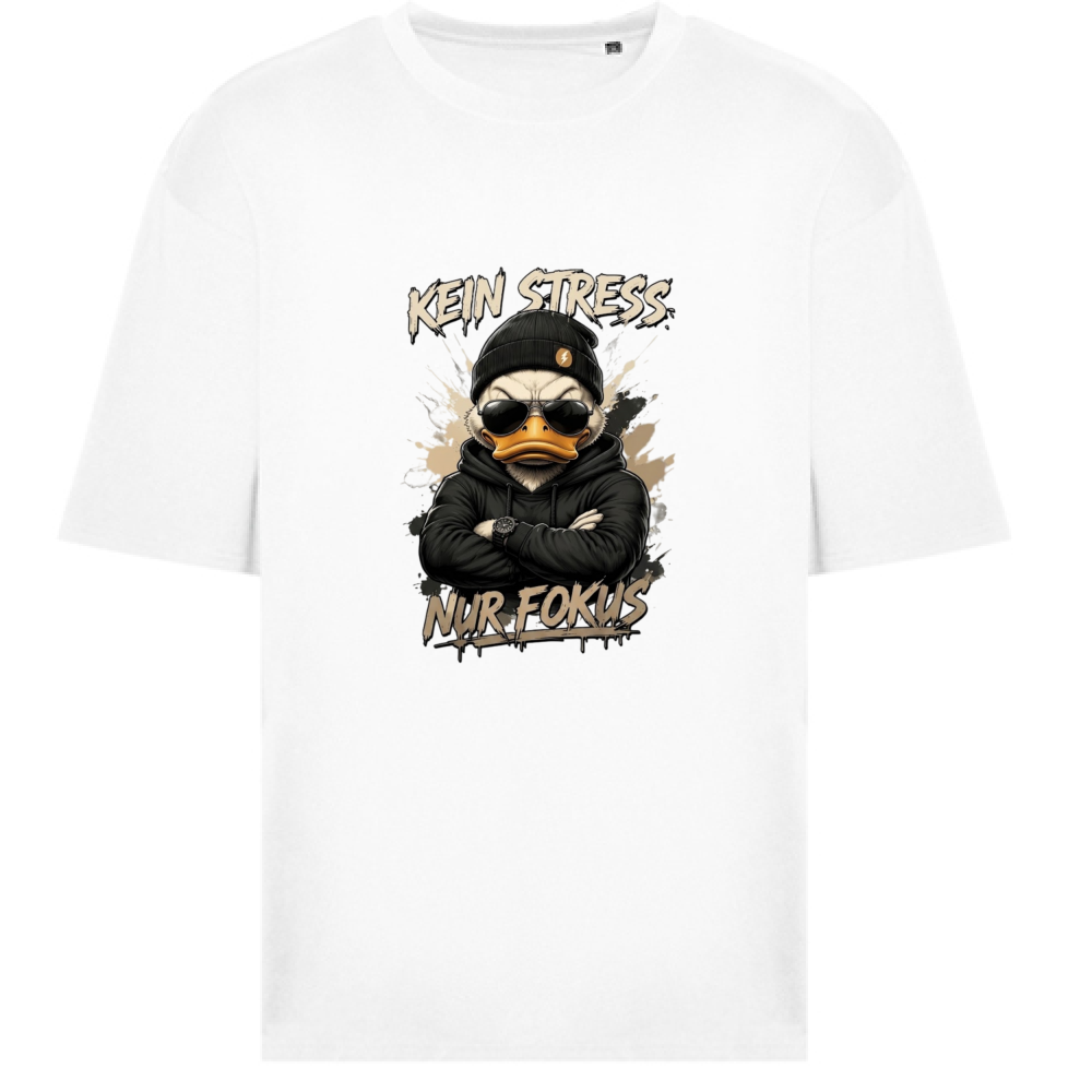 T-Shirt Oversize Kein Stress