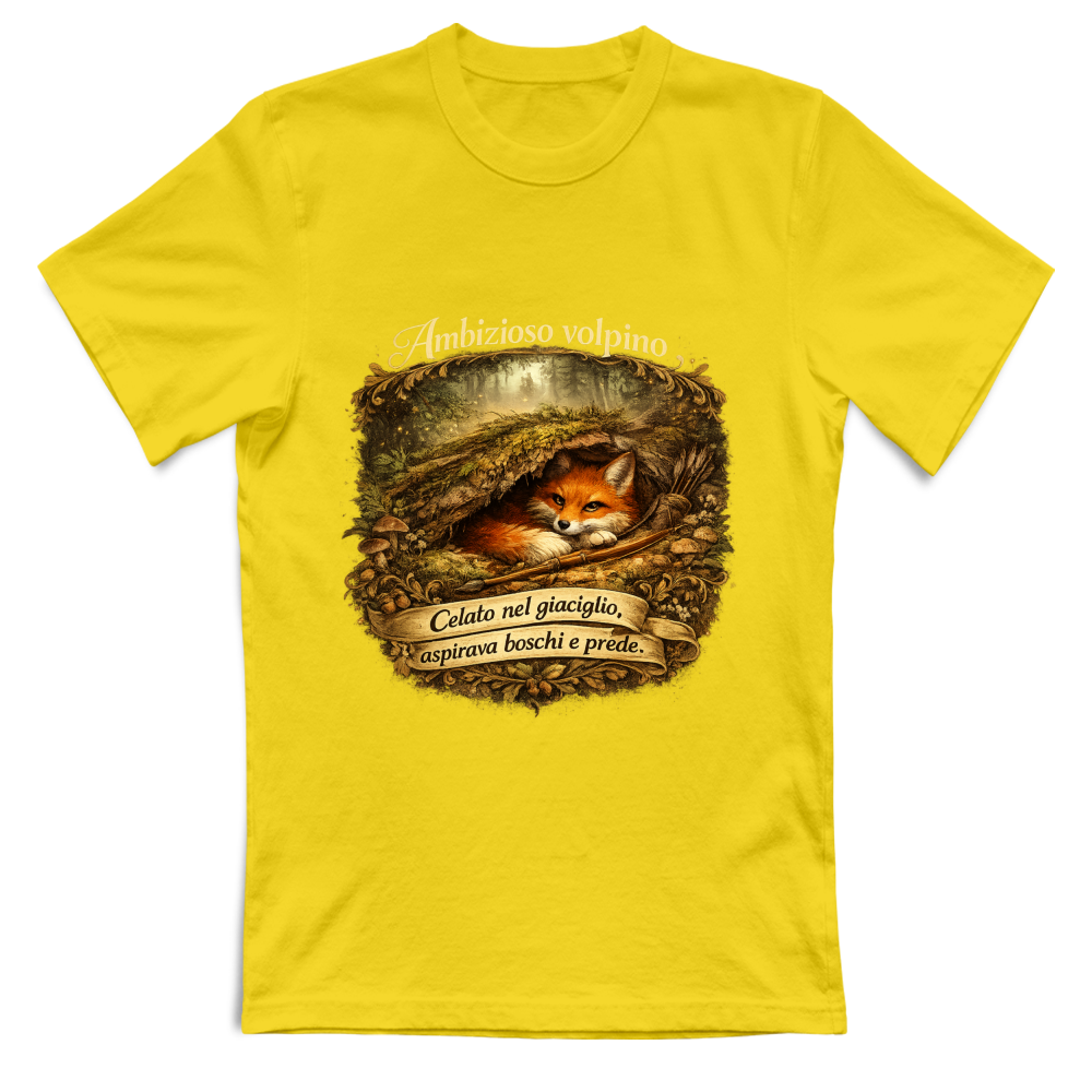 T-Shirt Unisex Ambizioso volpino