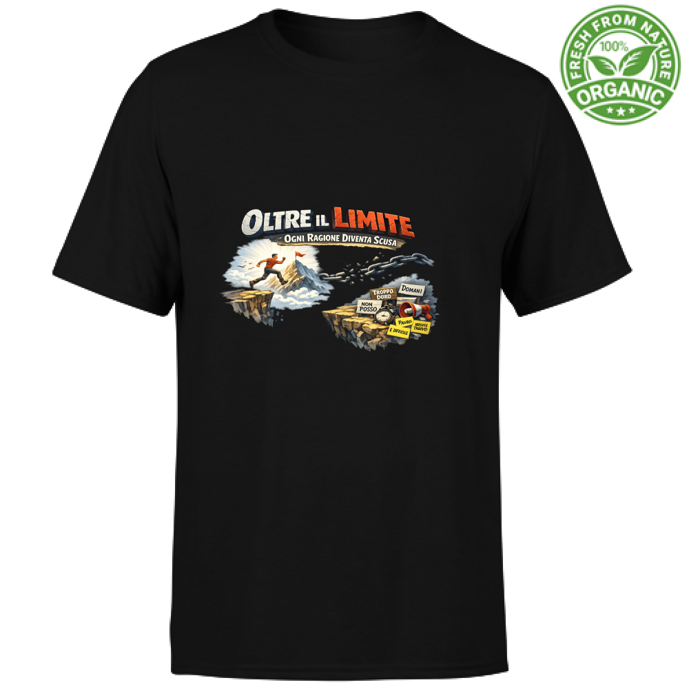 T-Shirt Unisex Organic Oltre il limite