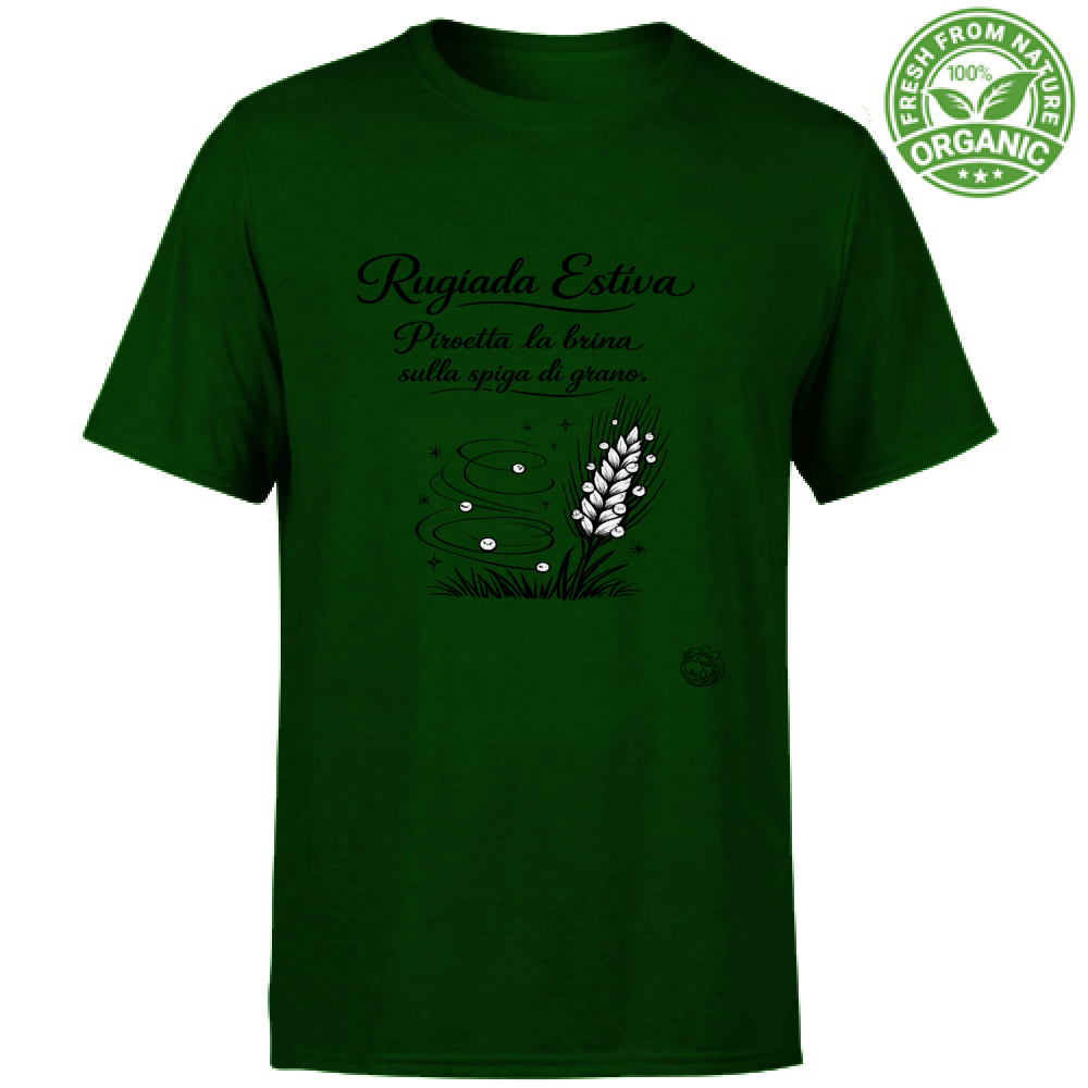 T-Shirt Unisex Organic Rugiada estiva