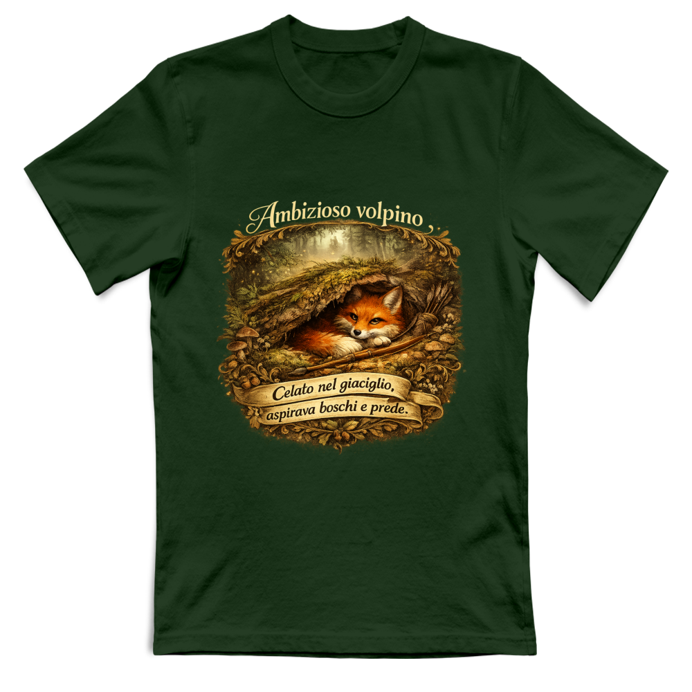 T-Shirt Unisex Ambizioso volpino