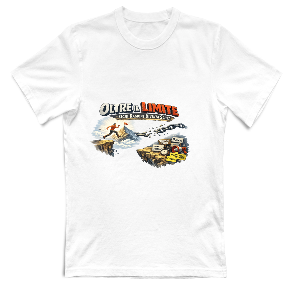 T-Shirt Bambino Oltre il limite