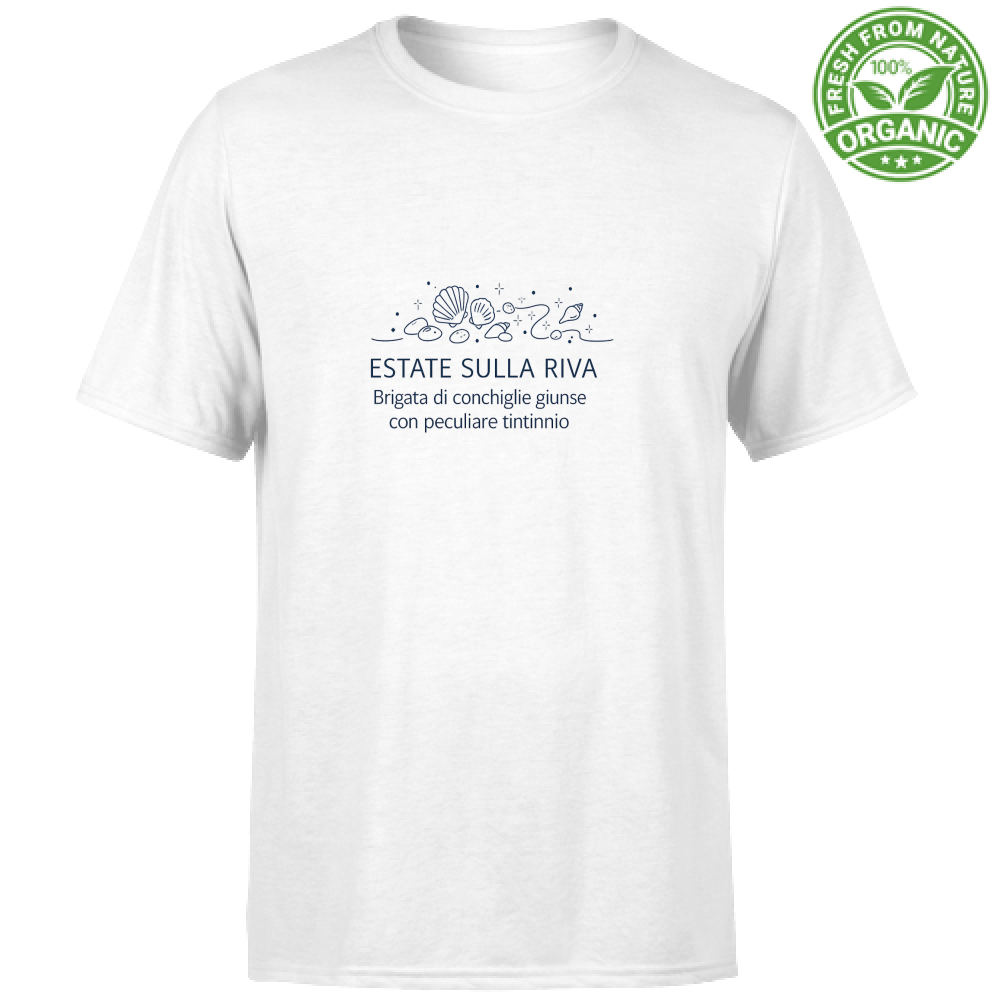 T-Shirt Unisex Organic Estate sulla riva