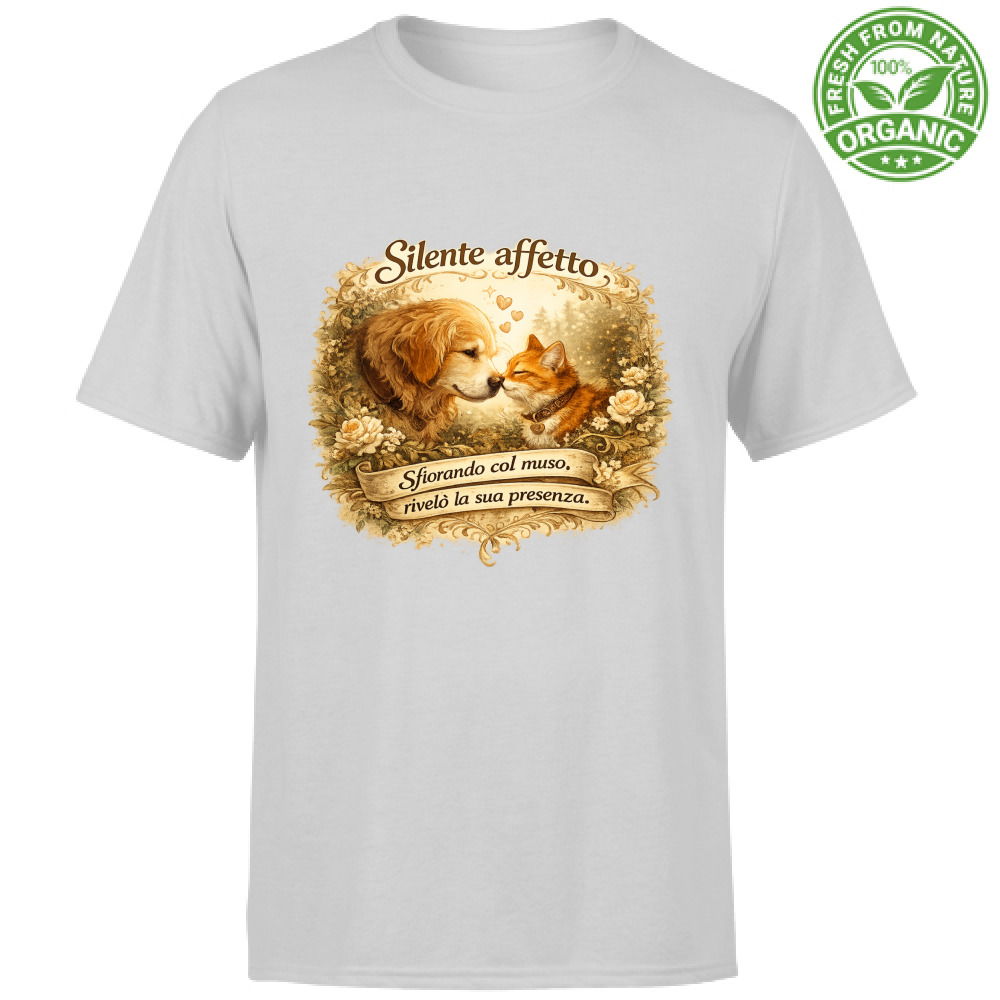 T-Shirt Unisex Organic Silente affetto