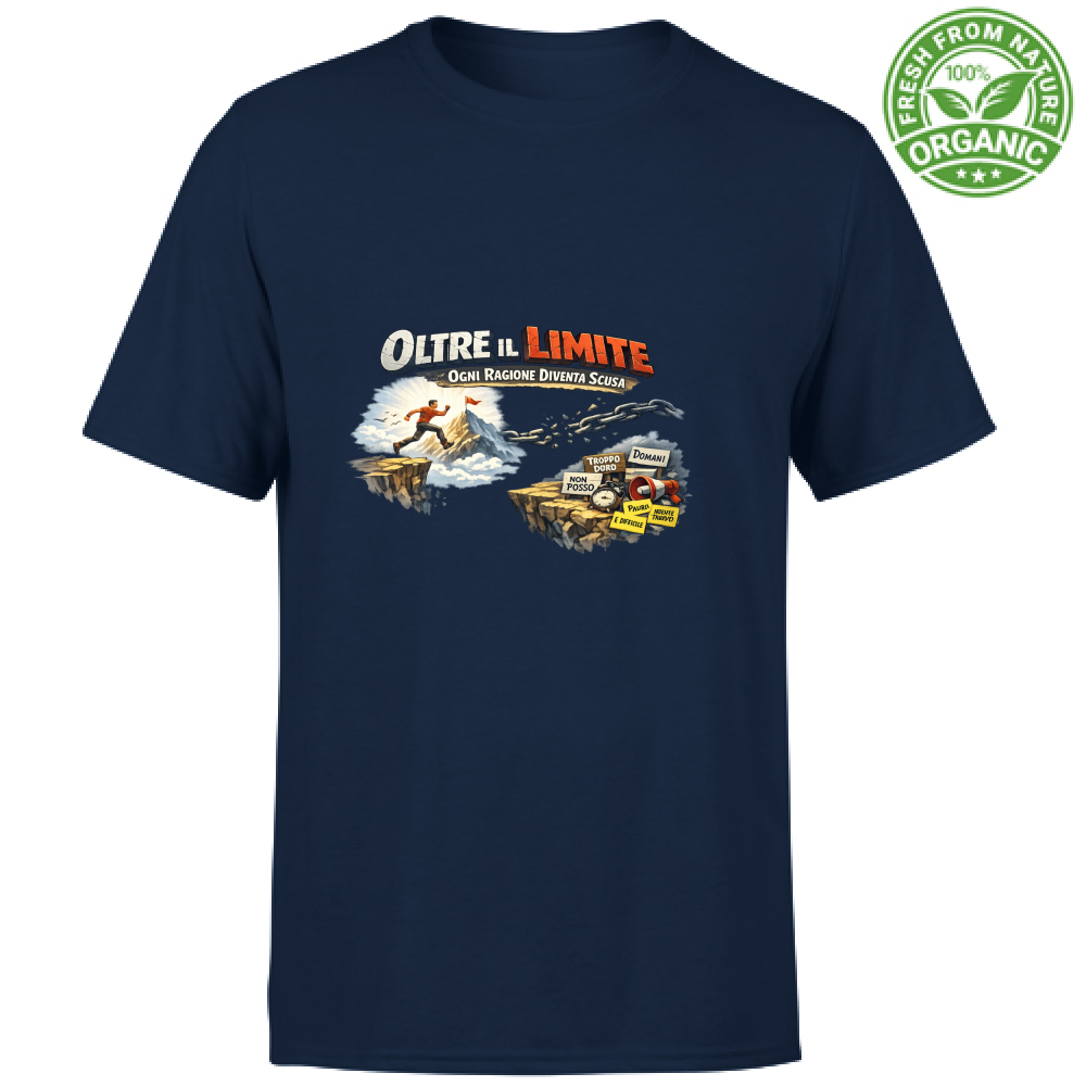 T-Shirt Unisex Organic Oltre il limite