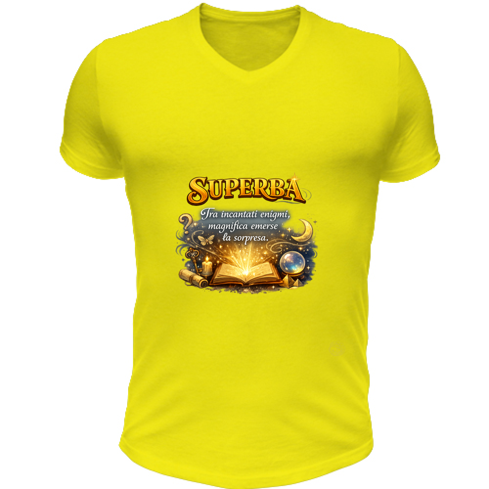 T-Shirt Unisex Scollo V Superba