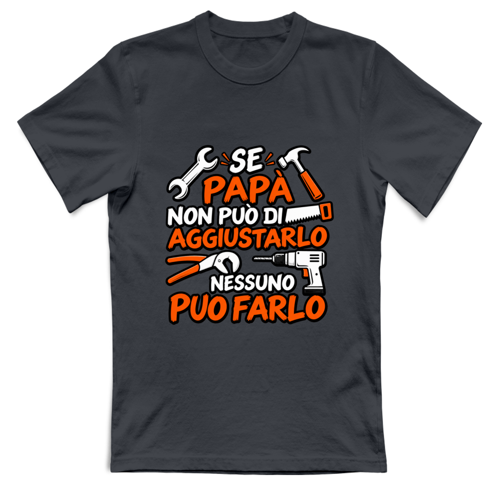 T-Shirt Unisex Se papà...