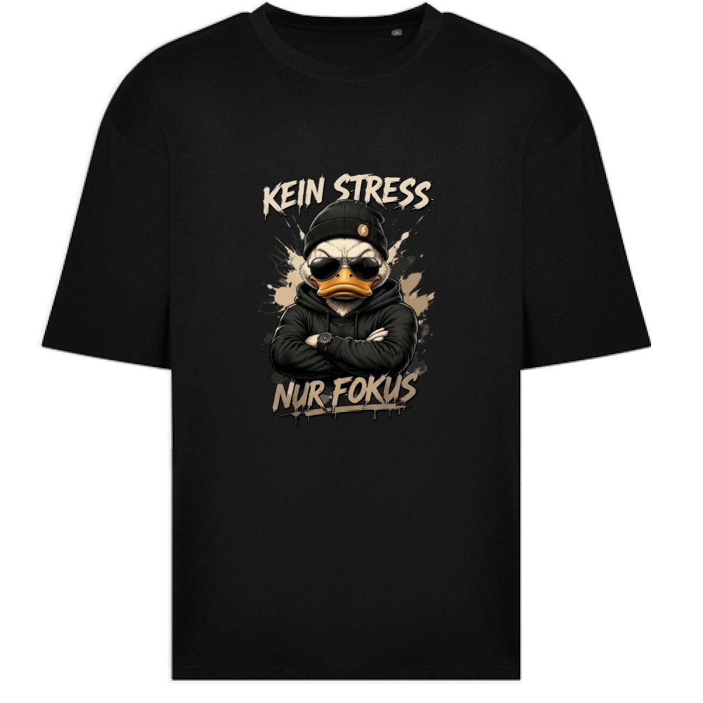 T-Shirt Oversize Kein Stress