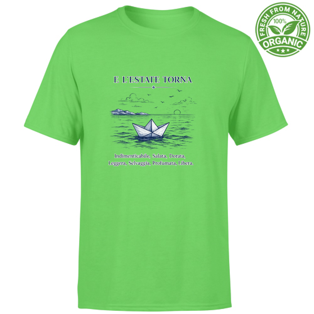 T-Shirt Unisex Organic Estate torna
