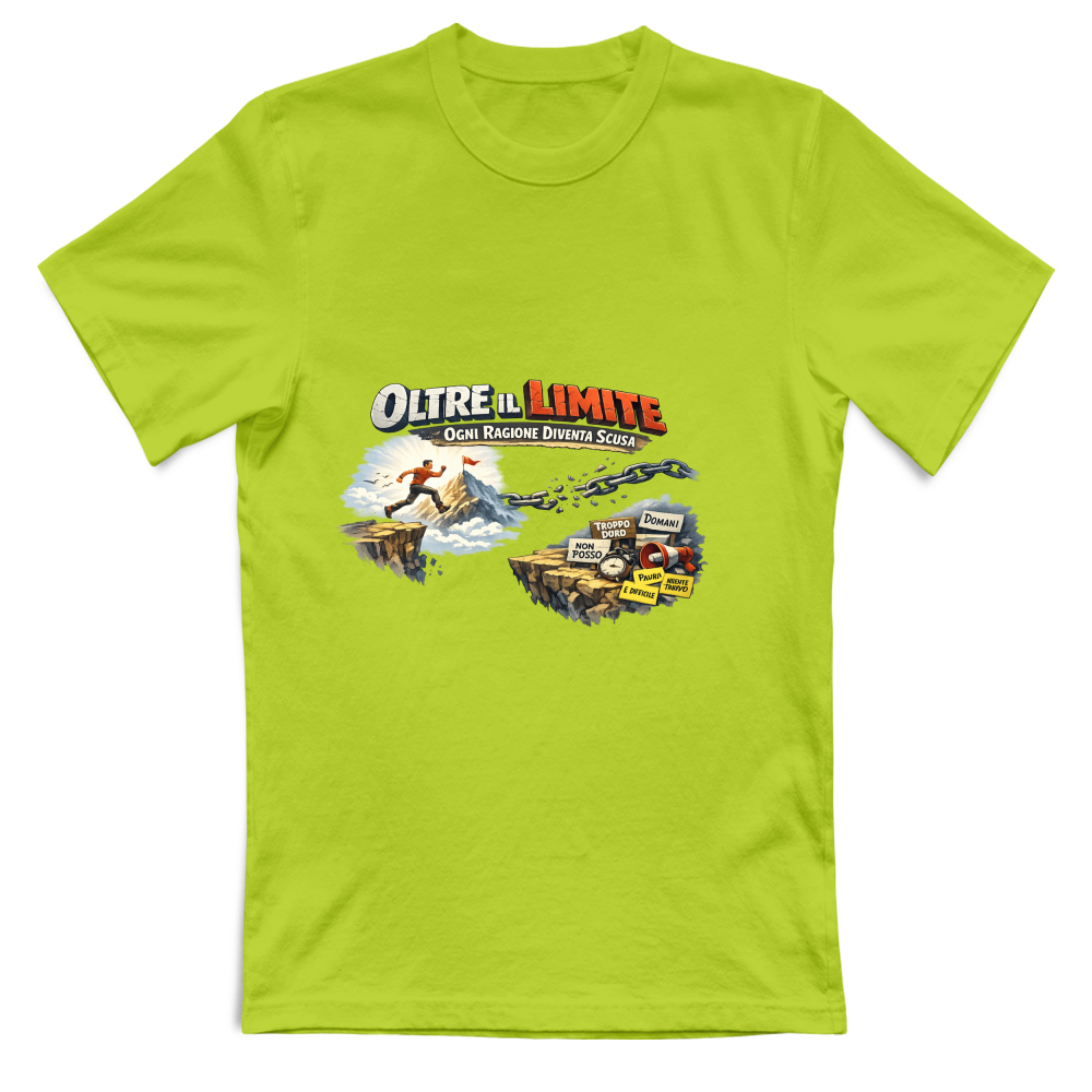 T-Shirt Bambino Oltre il limite