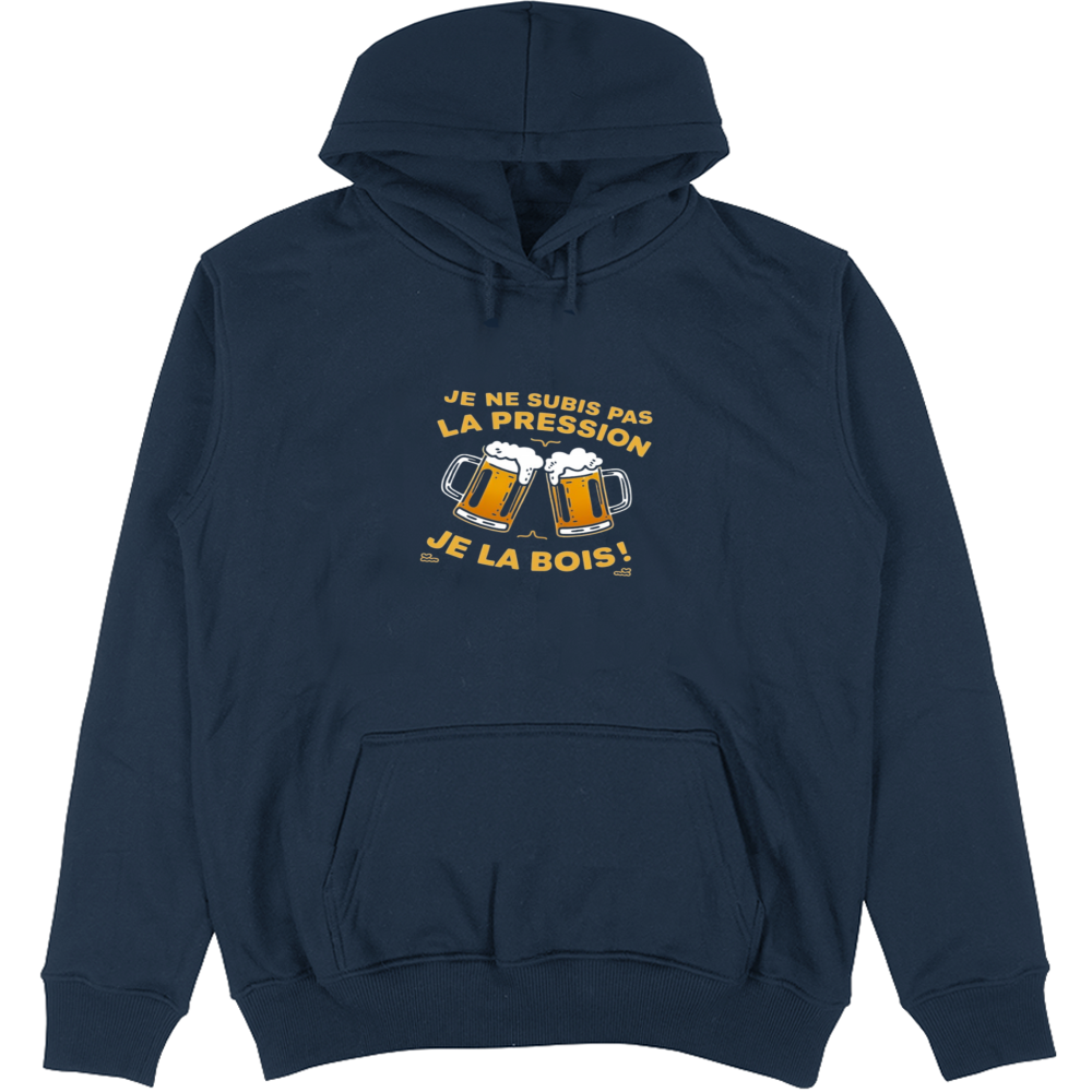 Felpa Unisex con Cappuccio La pression