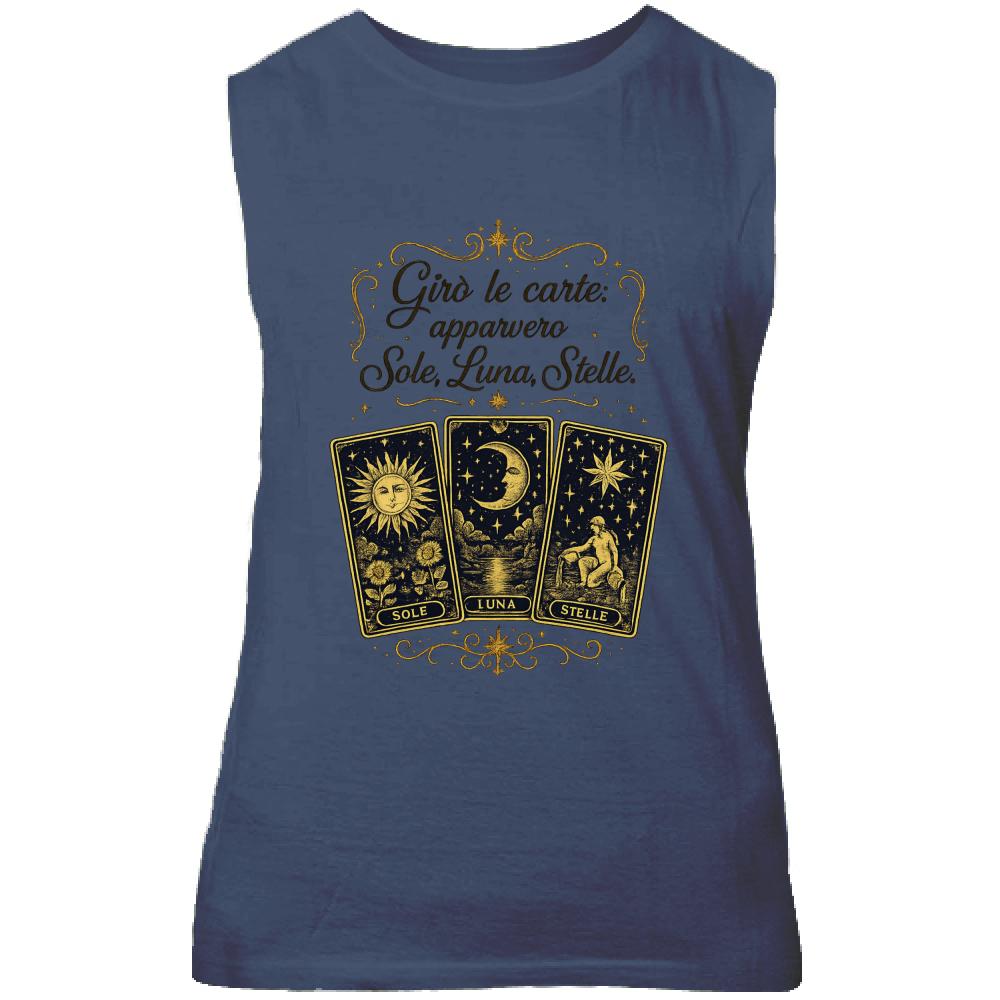 Canotta Unisex Girò le carte