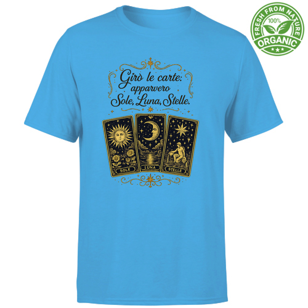 T-Shirt Unisex Organic Girò le carte