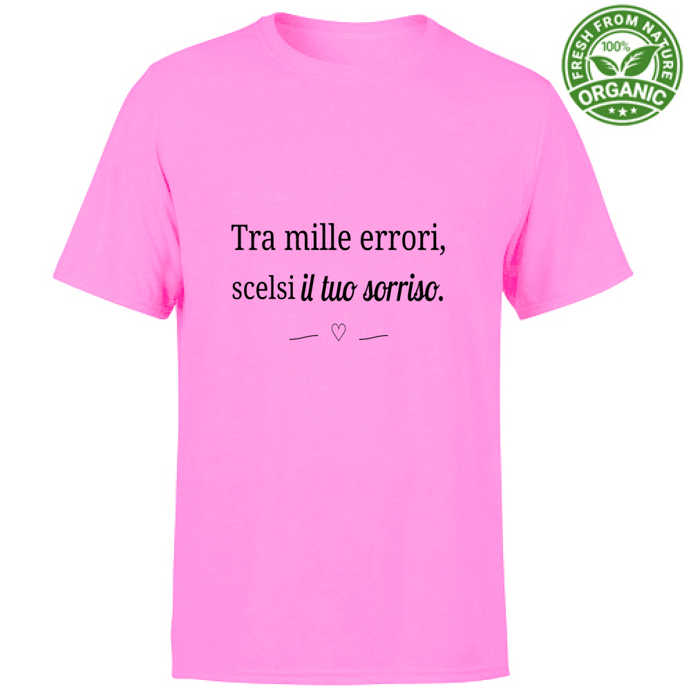 T-Shirt Unisex Organic Tra mille errori
