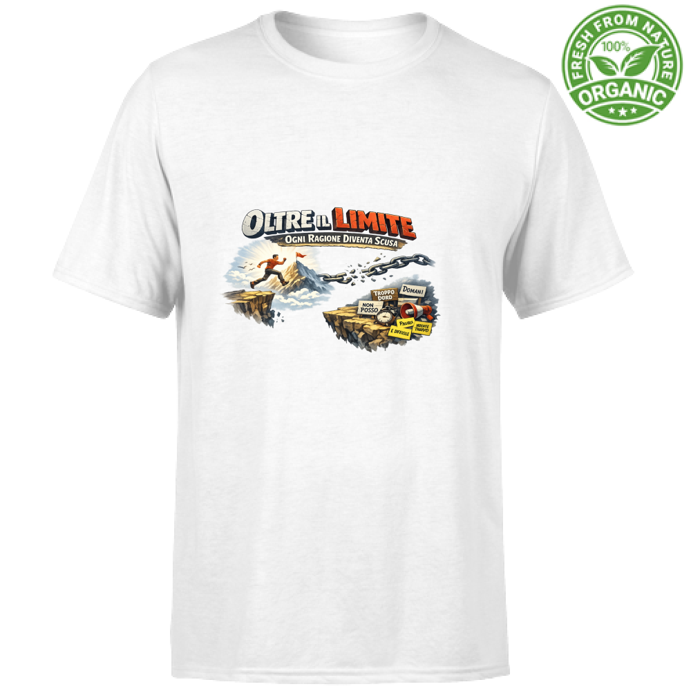 T-Shirt Unisex Organic Oltre il limite