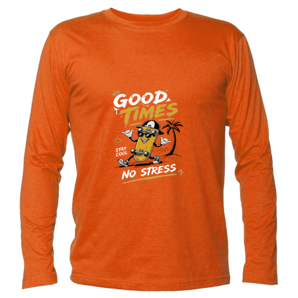 T-Shirt Unisex Manica Lunga Good Times