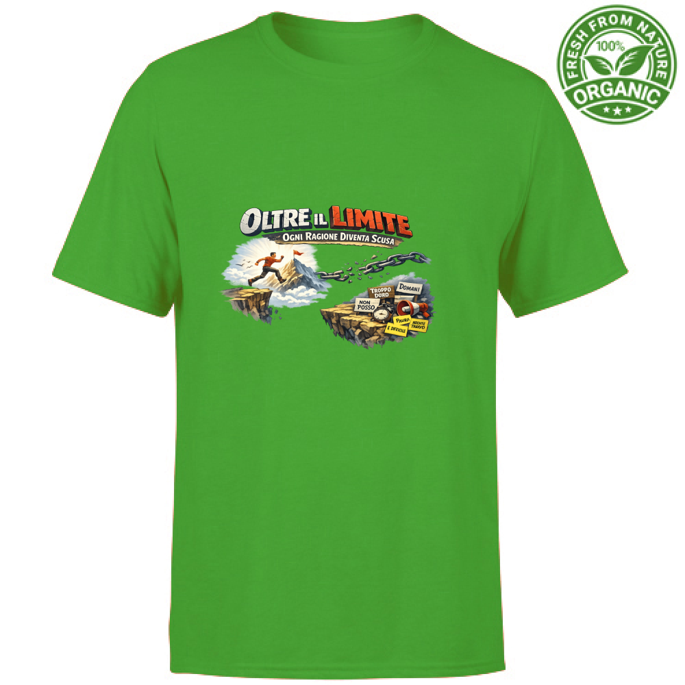 T-Shirt Unisex Organic Oltre il limite