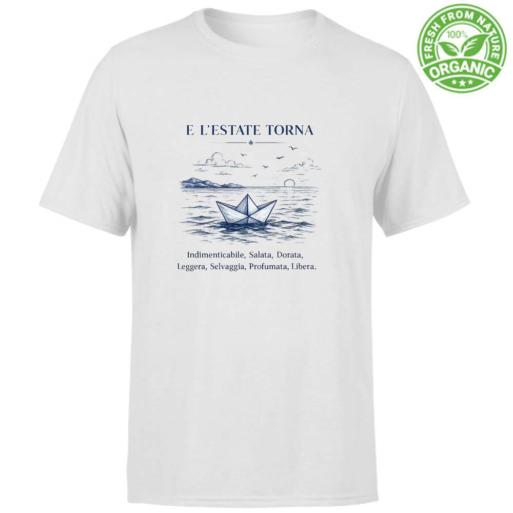 T-Shirt Unisex Organic Estate torna