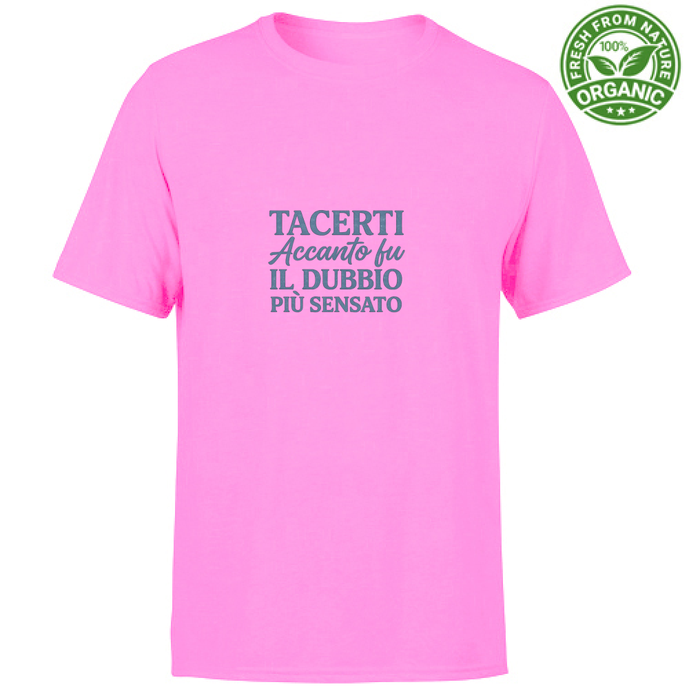 T-Shirt Unisex Organic T-Shirt Unisex Organic Il Dubbio Più Sensato  Ediz