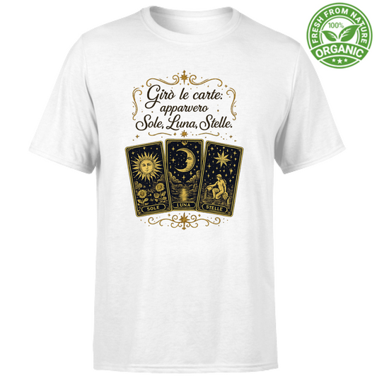 T-Shirt Unisex Organic Girò le carte