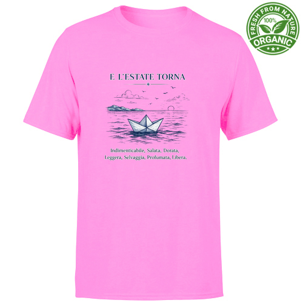 T-Shirt Unisex Organic Estate torna