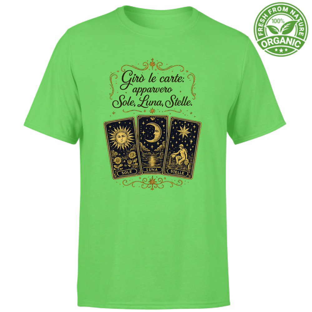 T-Shirt Unisex Organic Girò le carte