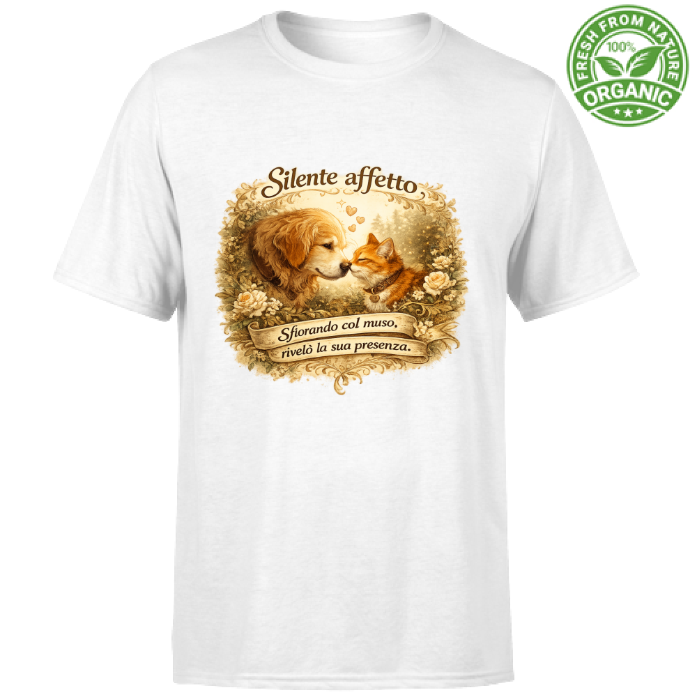 T-Shirt Unisex Organic Silente affetto