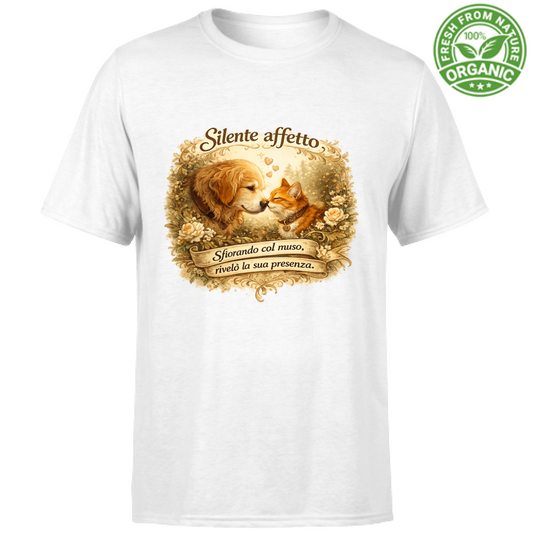 T-Shirt Unisex Organic Silente affetto