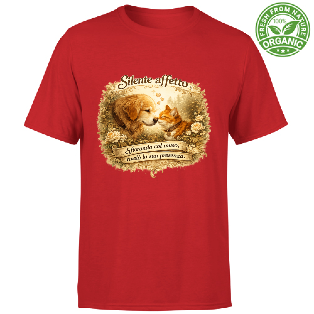 T-Shirt Unisex Organic Silente affetto