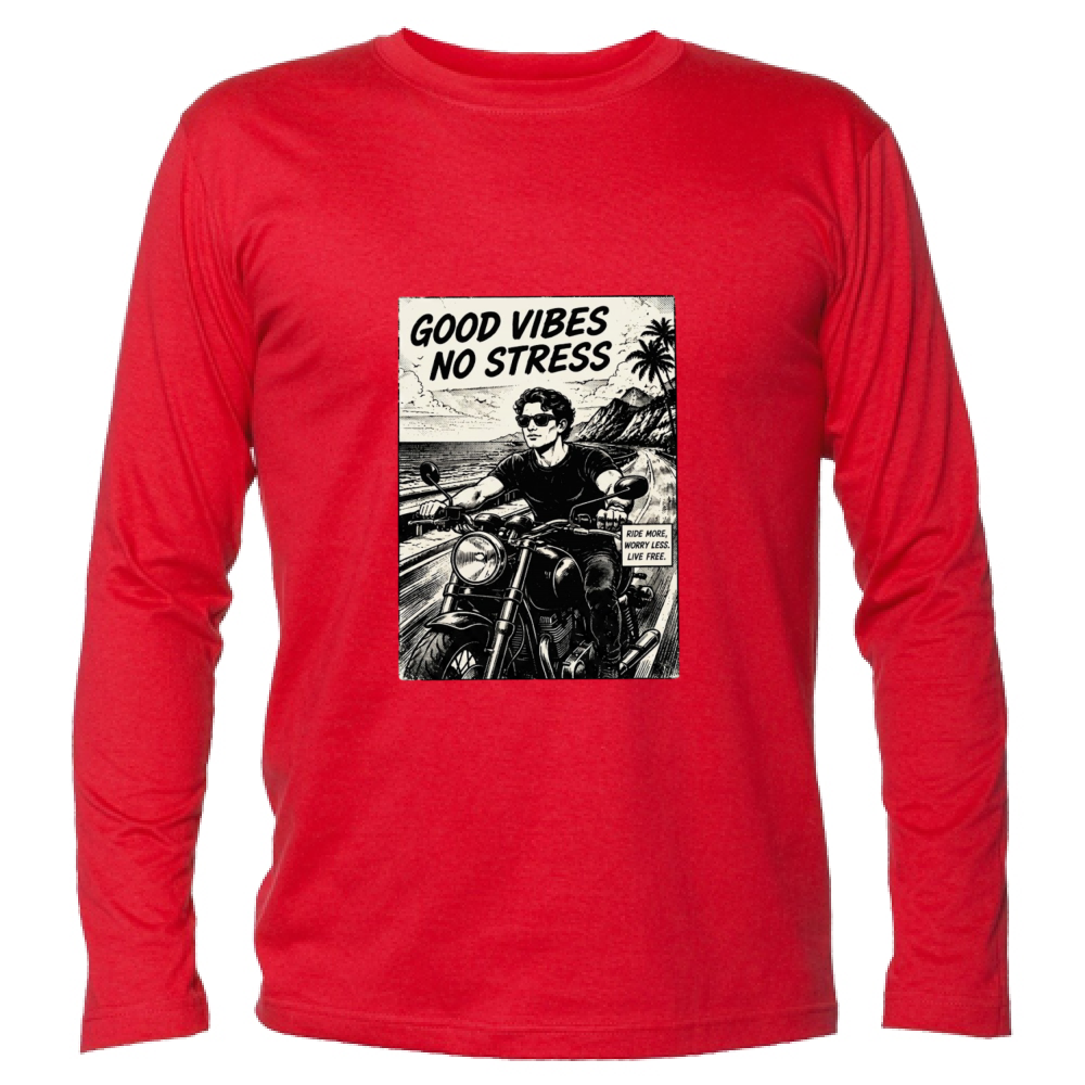 T-Shirt Unisex Manica Lunga Good Vibes