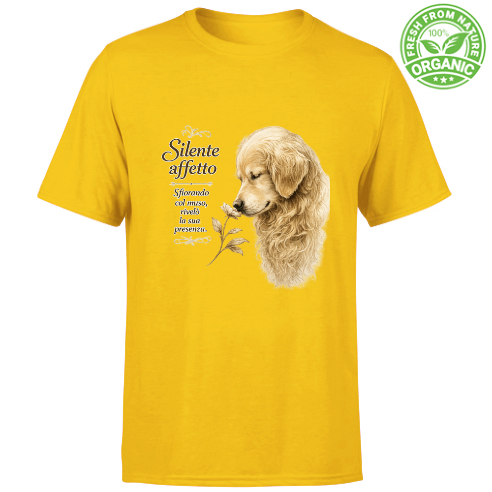 T-Shirt Unisex Organic Silente affetto